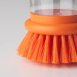 VIDEVECKMALDish-washing brush with dispenser, bright green/orange
