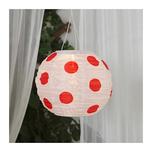 SOLVINDENLED solar-powered pendant lamp