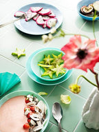 BESEGRA

Bowl 5x Ø16 cm light turquoise/4 pack