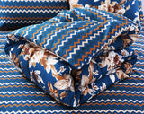 FLORA BLUE 6Pc COMFORTER SET