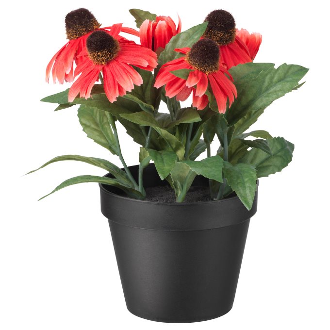 FEJKAartificial potted plant,in/outdoor/Coneflowers