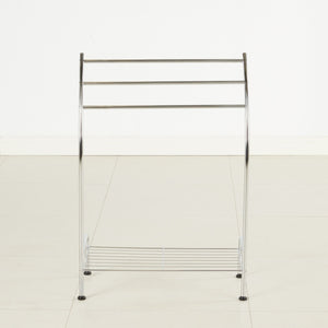 PRISTINE 3 bar towel stand with shelf