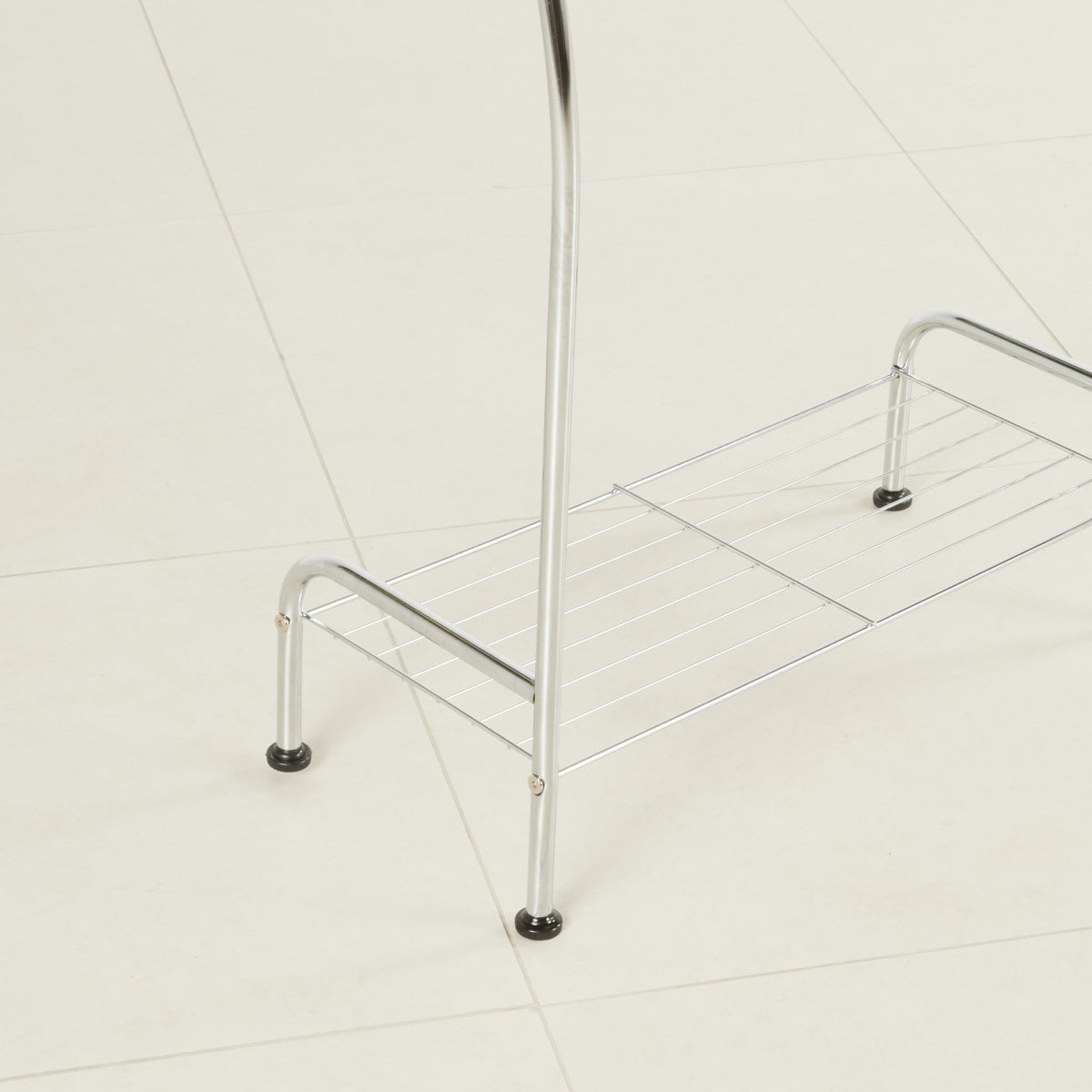 PRISTINE 3 bar towel stand with shelf