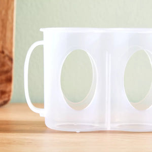 4-Section Can Holder with Handle