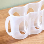 4-Section Can Holder with Handle