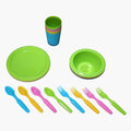 Homecenter Rainbow Party 20-Piece Tableware Set