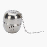 Crystal Tea Ball with Metallic Chain