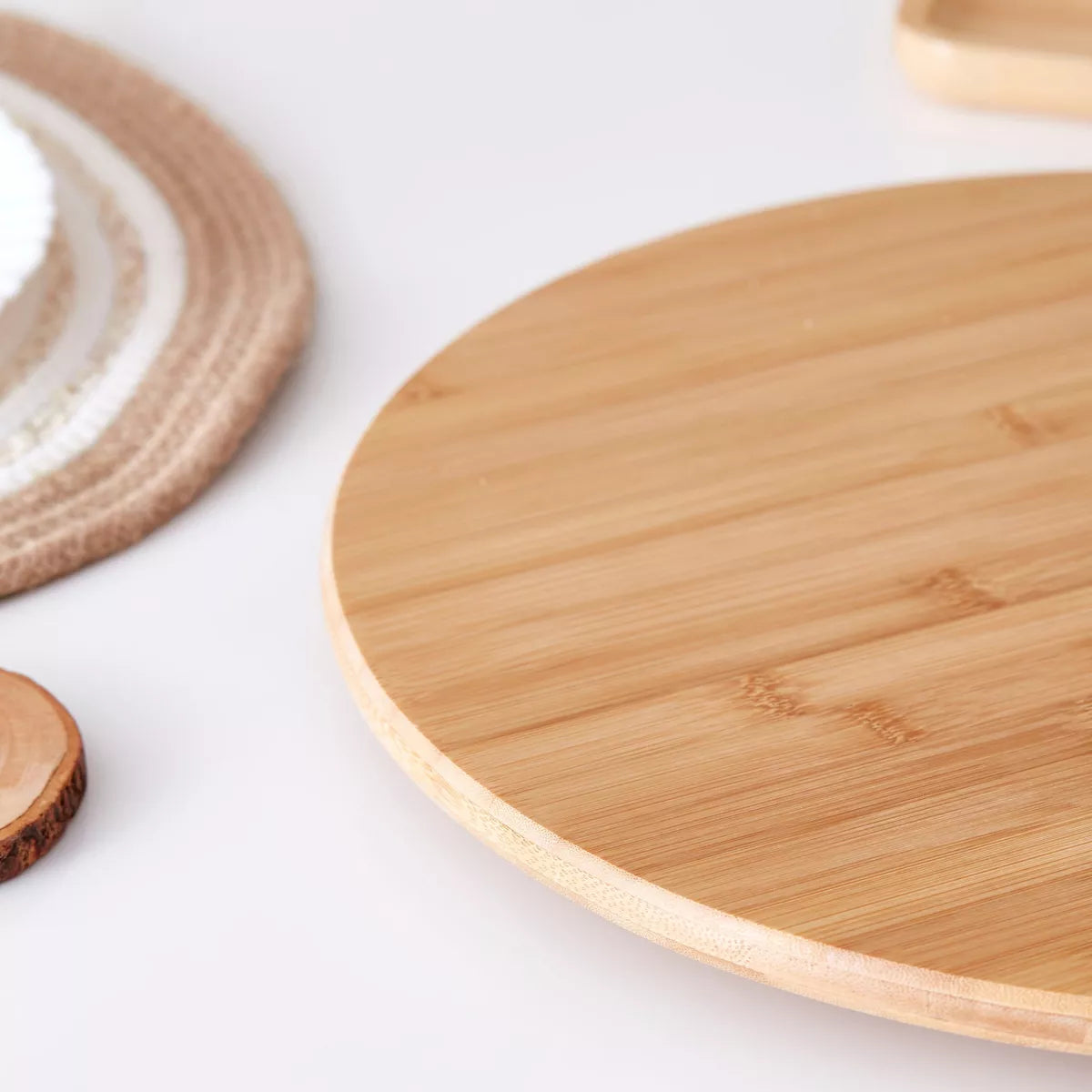 Bamboo Lazy Susan - 39 cms