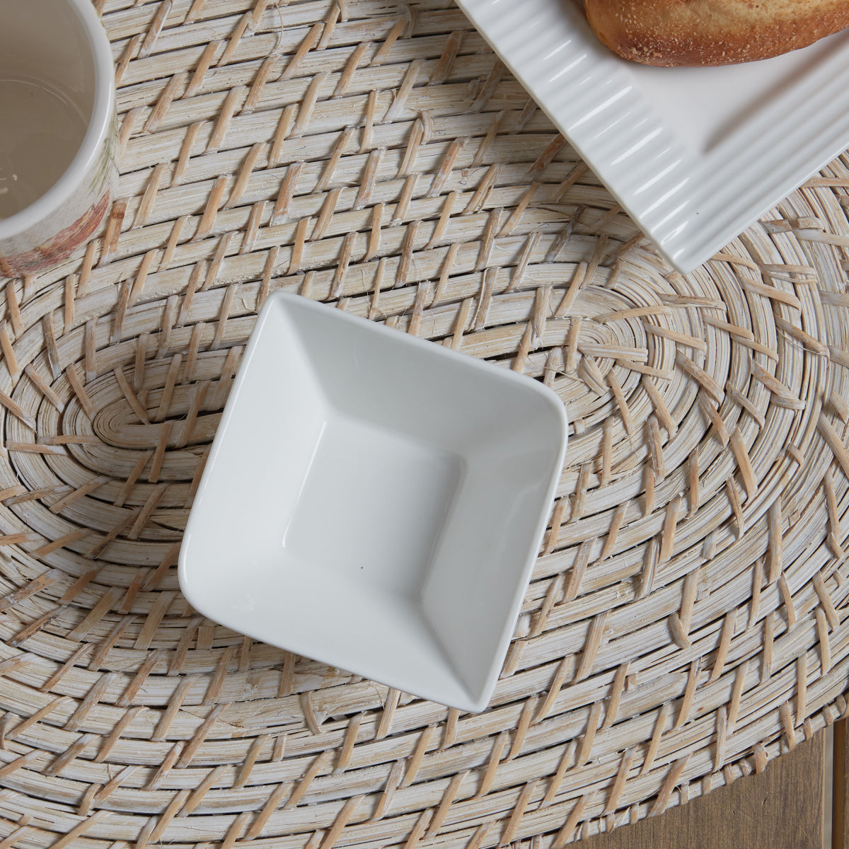 Ripple Textured Rice Bowl