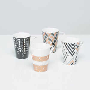 Luxe4-Piece Mugs - 320 ml