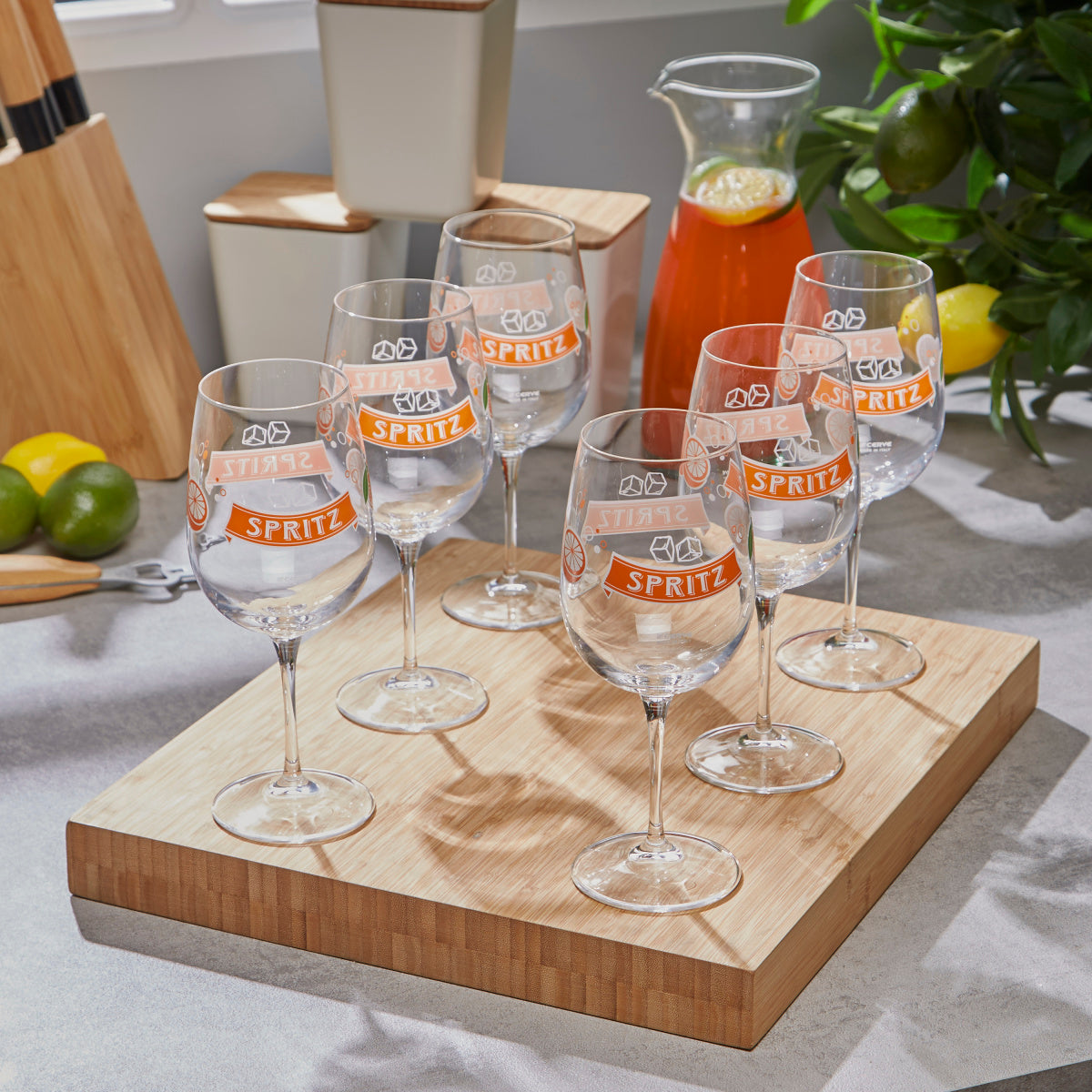 Krizia Medina Stemware Orange - 500 ml