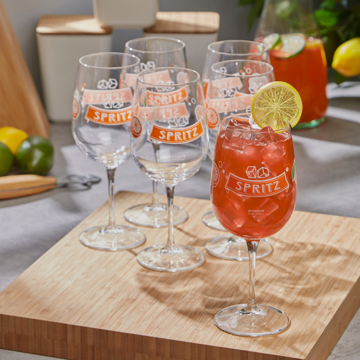 Krizia Medina Stemware Orange - 500 ml