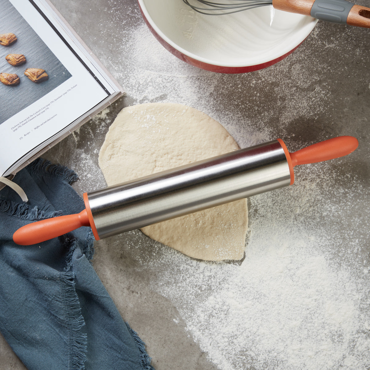 Bake It Stainless Steel Rolling Pin