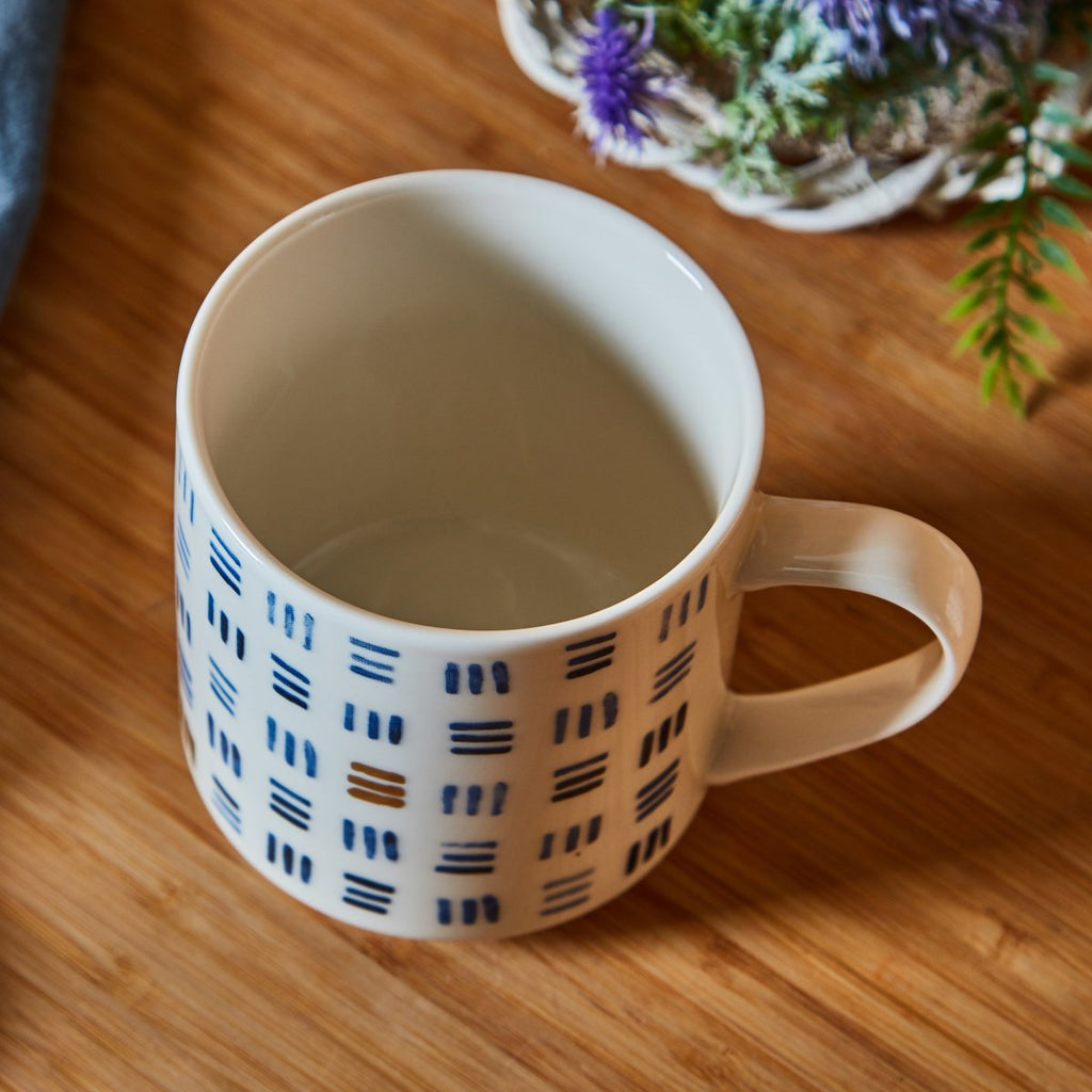 Tribe Maze Printed. 

 Ceramic Mug - 340 ml