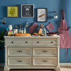 Twill Stripe Oven Mitten