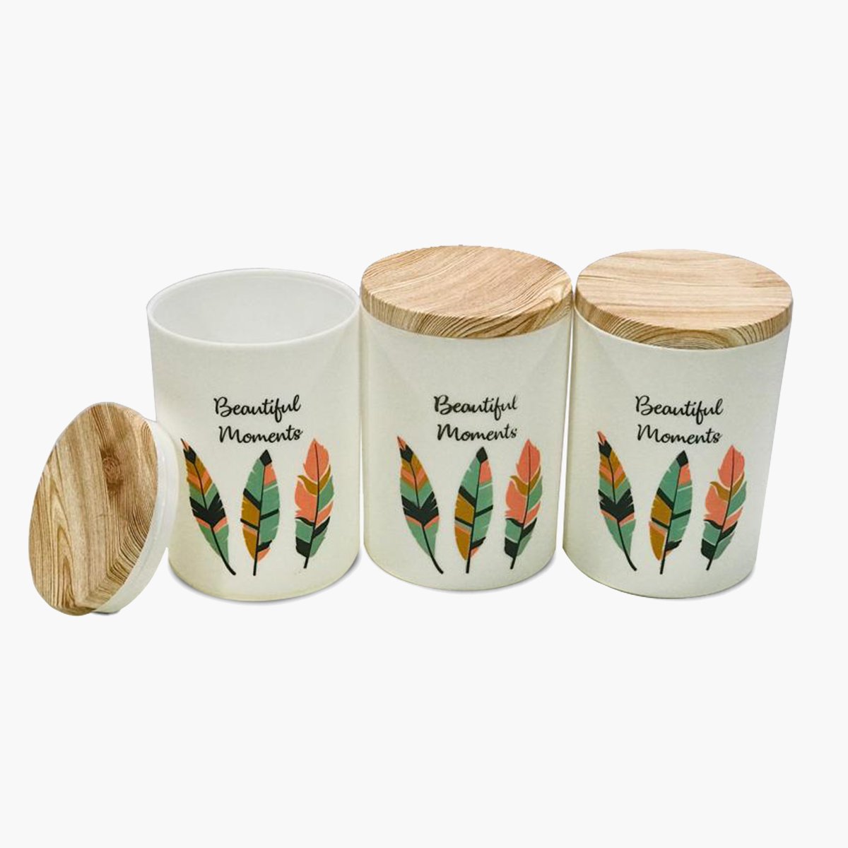 Beautiful Moments Printed Jar - Set