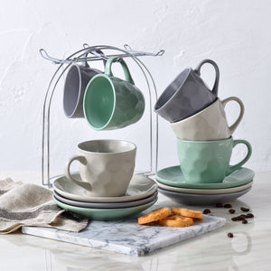 Stoneware 13-Piece Tea Set