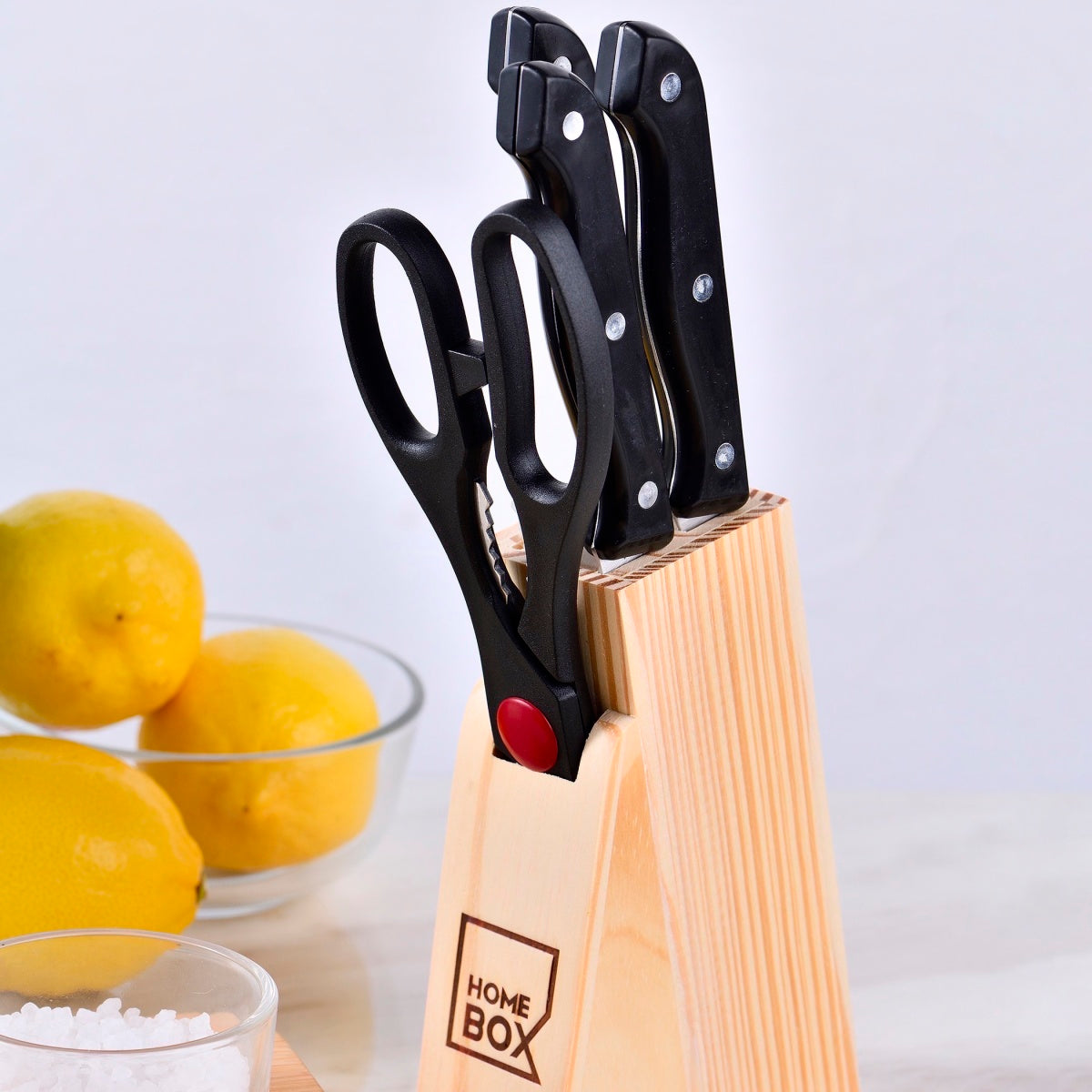 Stainless Steel 6-Piece Knife Set