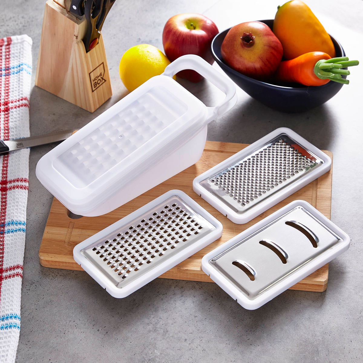 Vega 4-Piece Grater Set