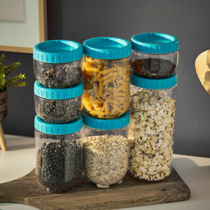 Spectra Stack & Store 7-Piece Jar Set