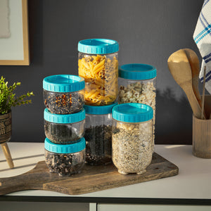 Spectra Stack & Store 7-Piece Jar Set