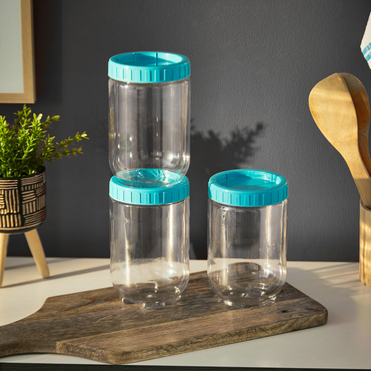 Spectra Stack & Store 7-Piece Jar Set