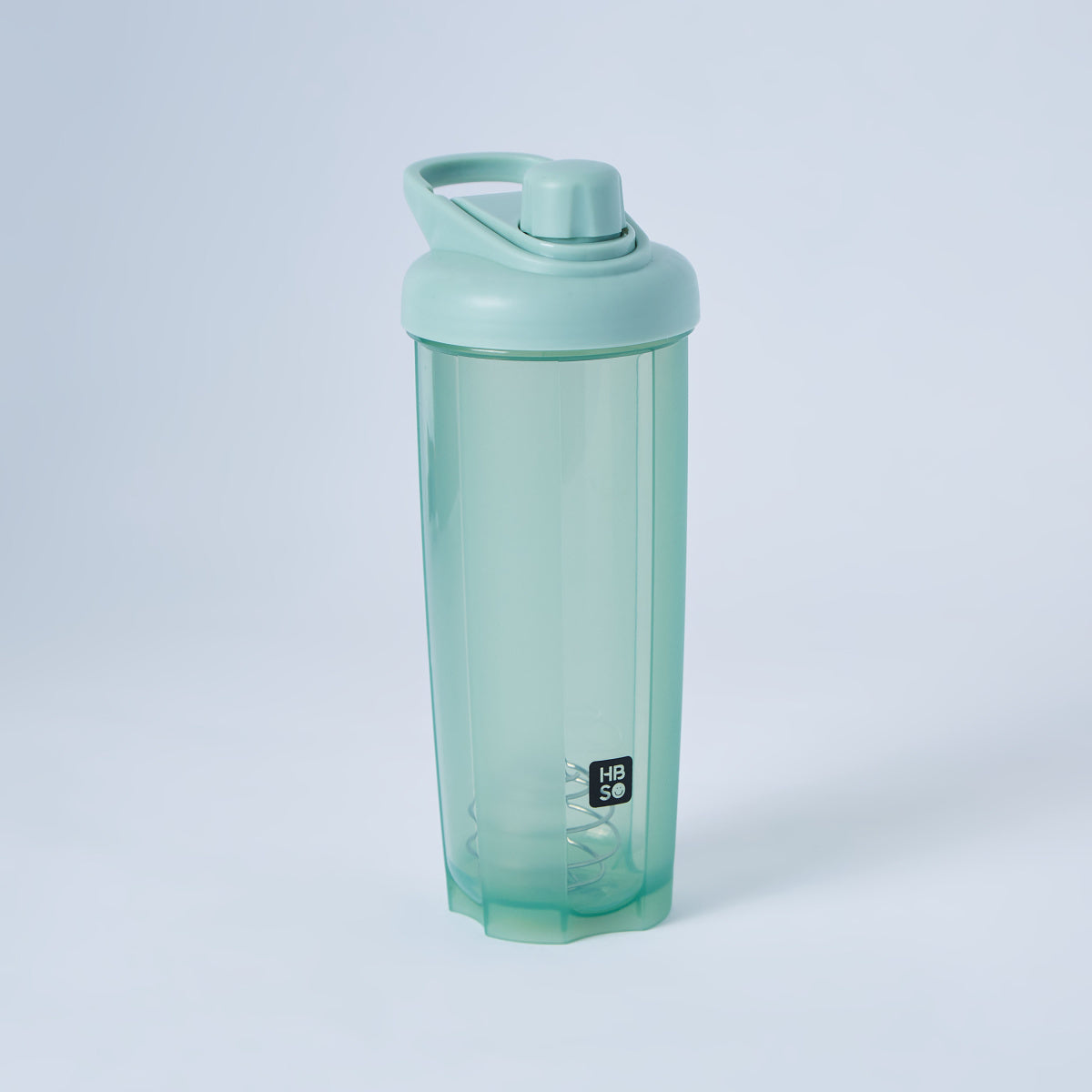 Shake bottle with metal ball