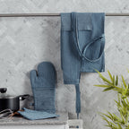 Twill Stripe Oven Mitten