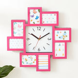 Era Wall Clock with Photo Frame