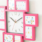 Era Wall Clock with Photo Frame
