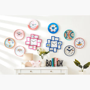 Era Wall Clock with Photo Frame