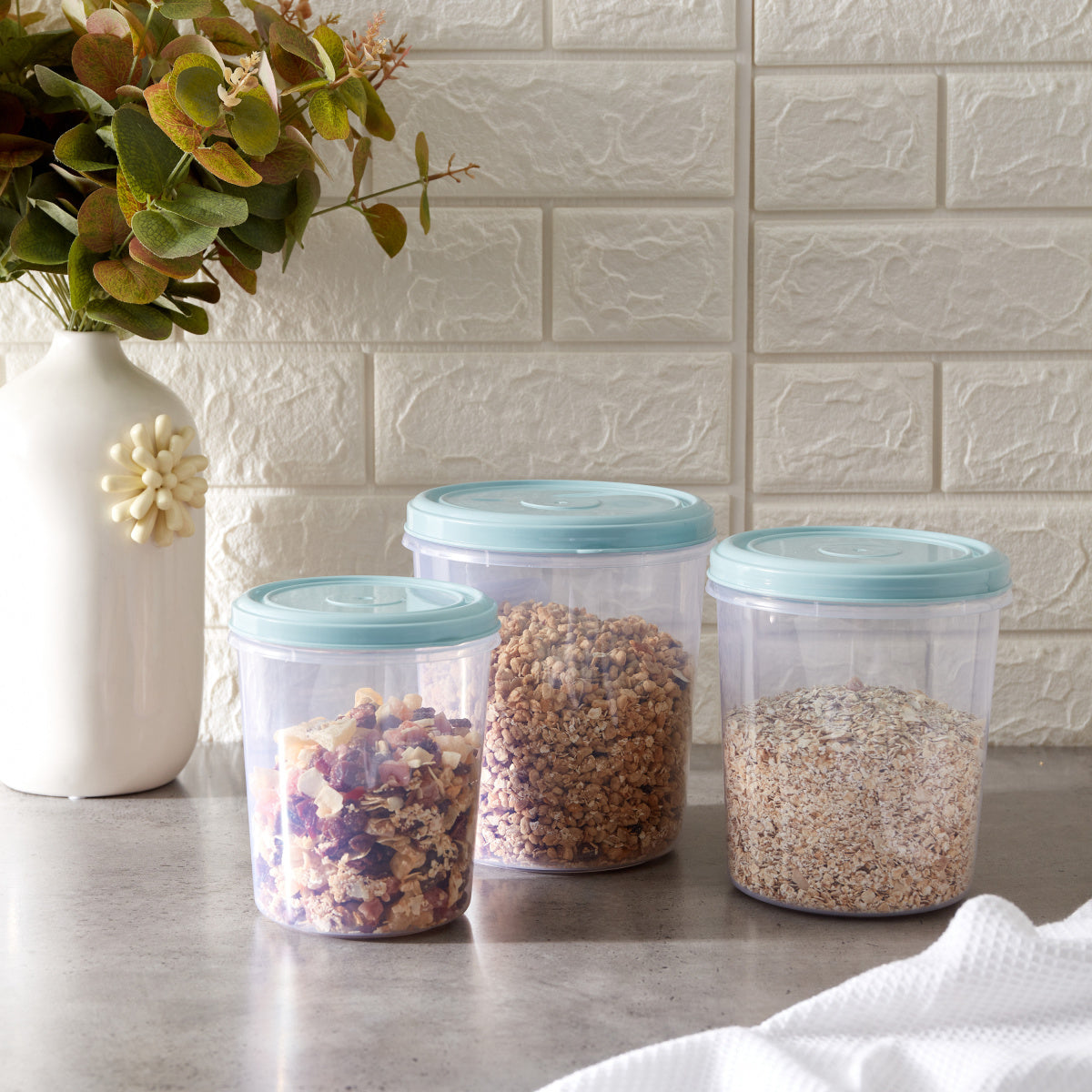 Rubi Containers Ruby 3-Piece Storage Container Set – HomesopSolutions