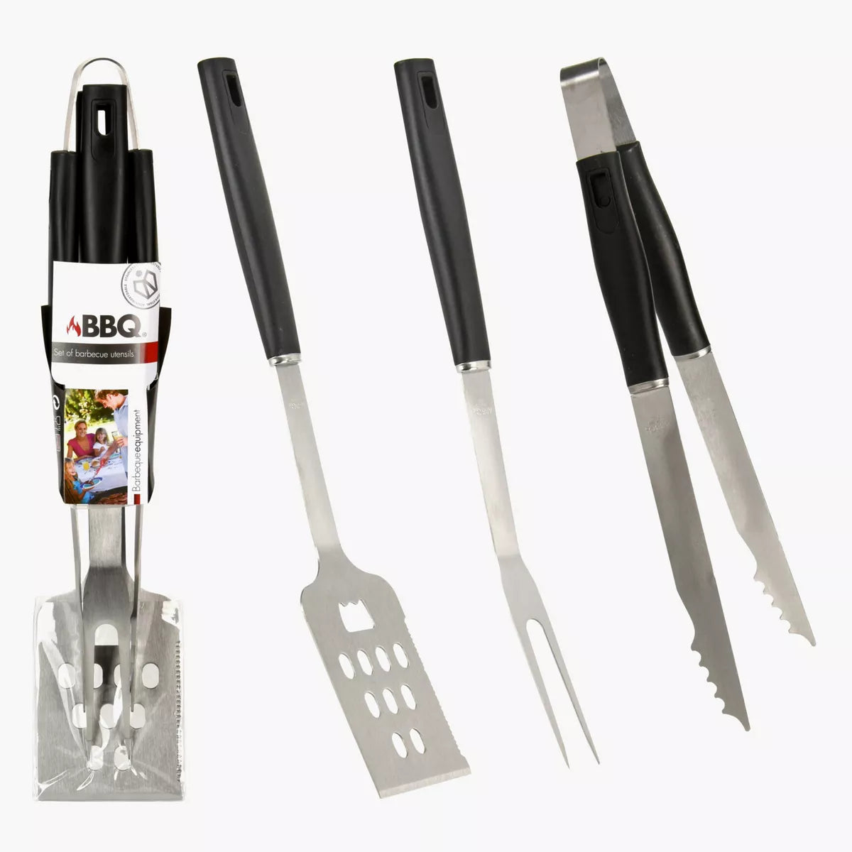BBQ 3-Piece Kitchen Tool Set
