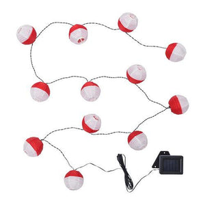 SOLVINDENLED lighting chain with 12 bulbs