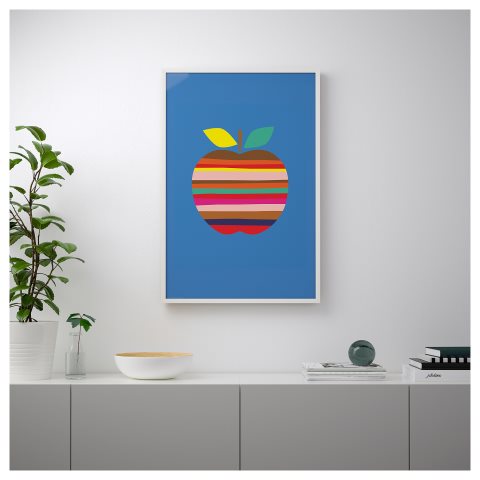BILDposter, Colourful apple