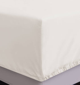 CREAM - FITTED SHEET