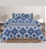 CERAMIC BLUE - QUILT COVER