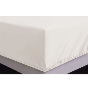 CREAM - FITTED SHEET