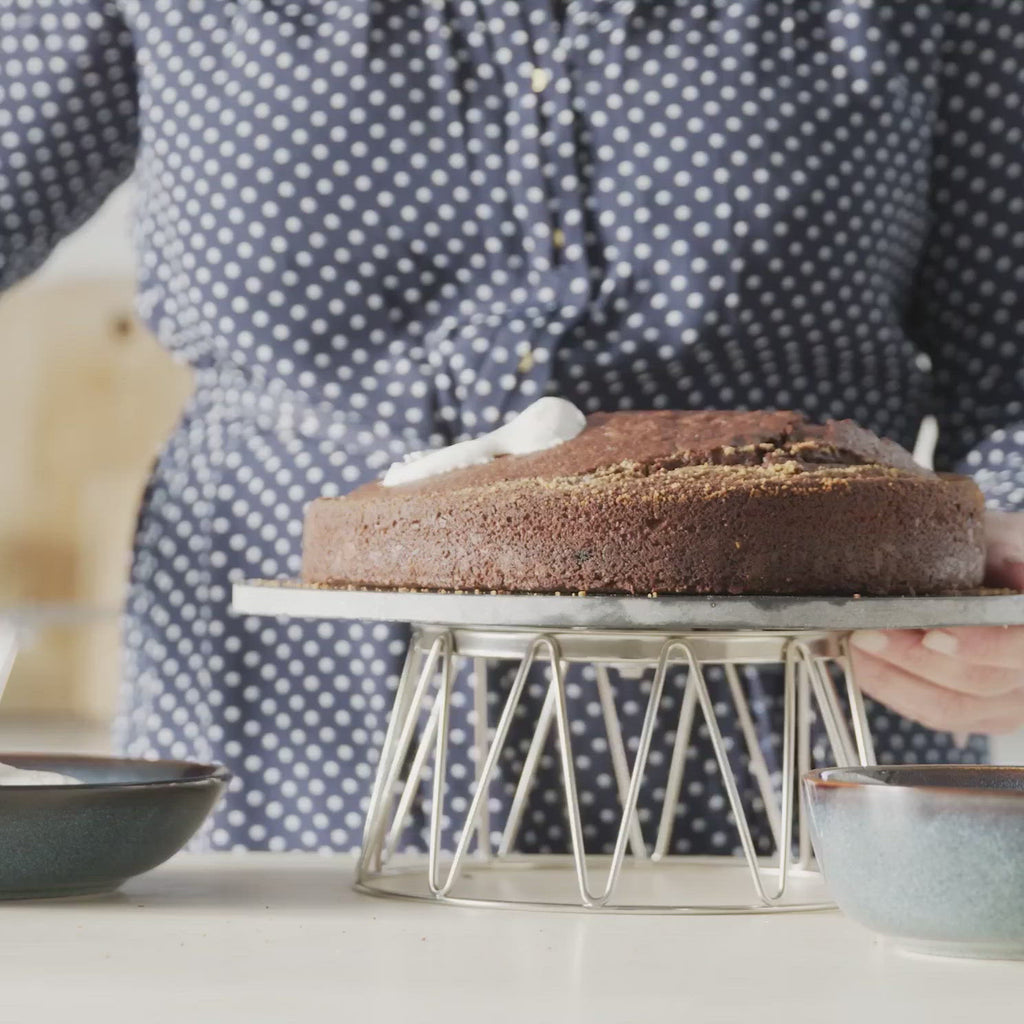 BAKGLAD Cake stand, 29 cm