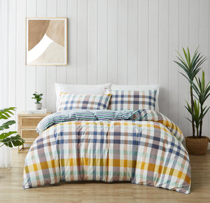 PLAID VIBES - BEDSHEET