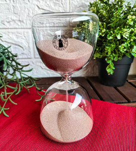 Decorative hourglass 15 cm