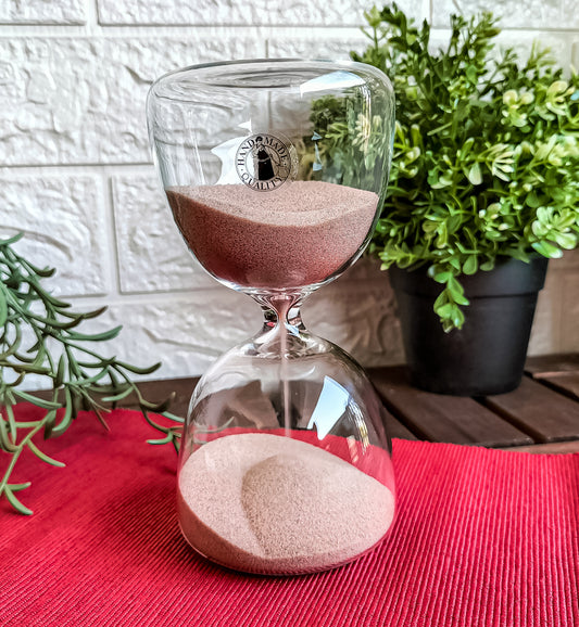 Decorative hourglass 15 cm