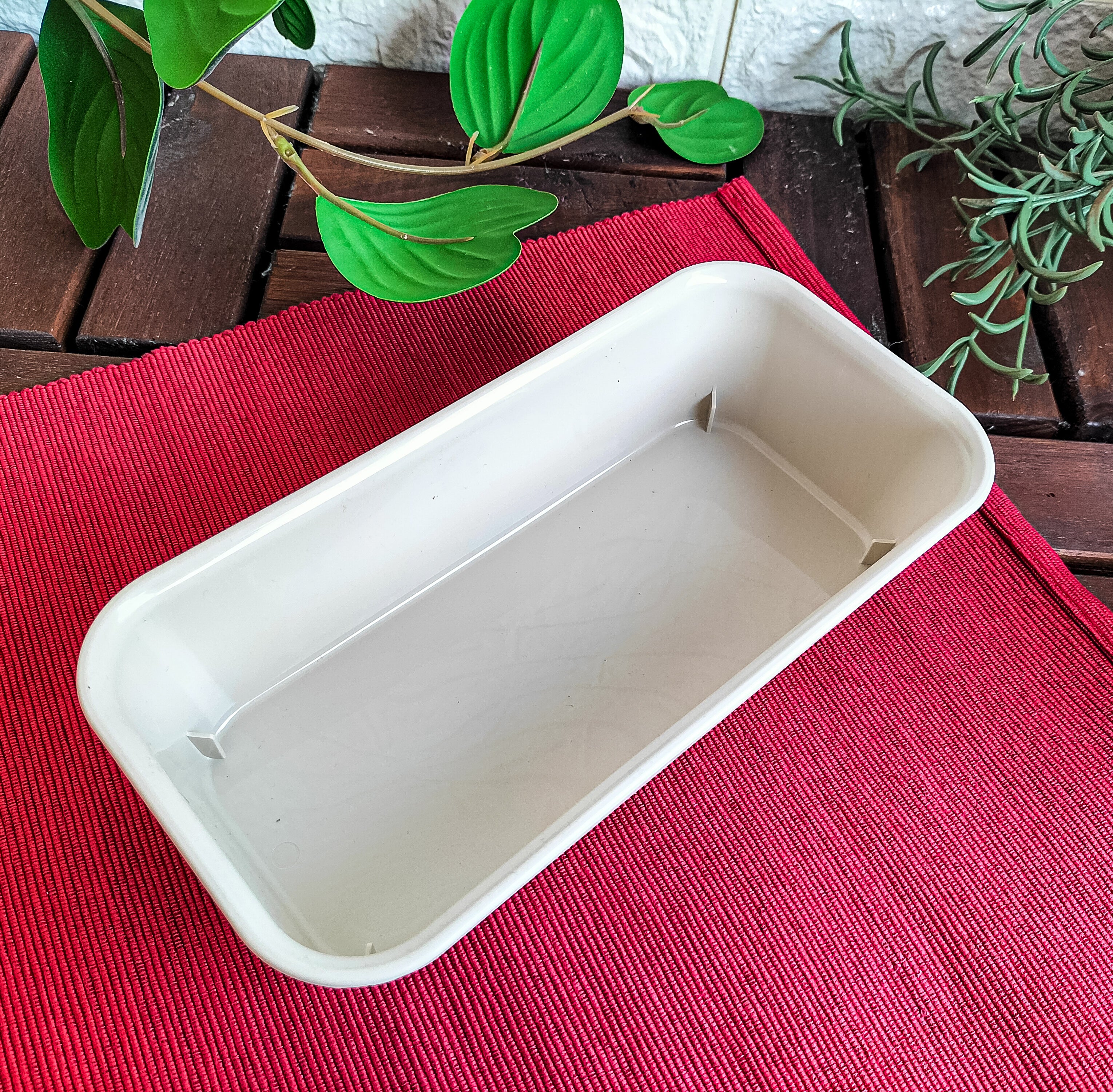 NOJIG Organiser, plastic/beige10x20x5 cm