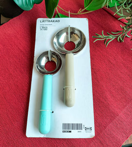 LÄTTBAKAD Cookie scoop, set of 2