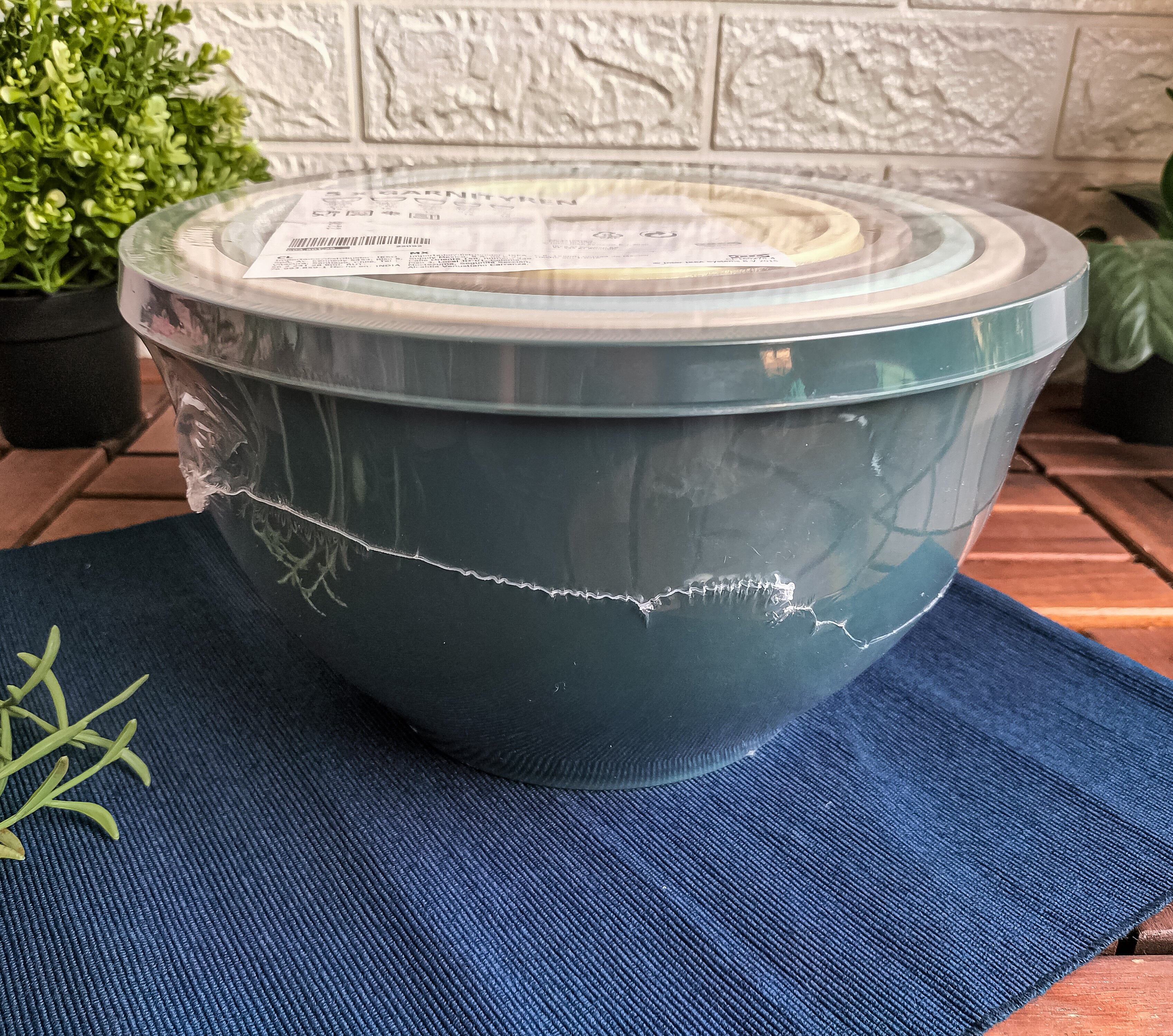 GARNITYREN Bowl with lid