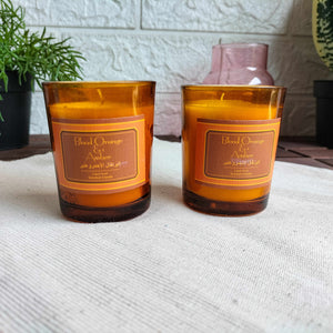 Red tag Blood Orange & Amber Scented candles