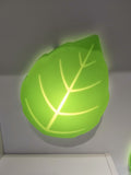 LED wall lamp, leaf green