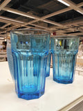 POKAL Drinking Glass, blue
