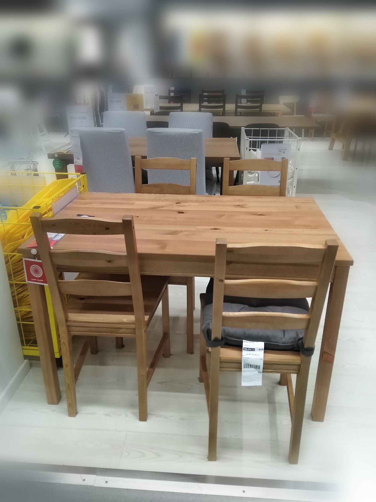 JOKKMOKK Table and 4 chairs