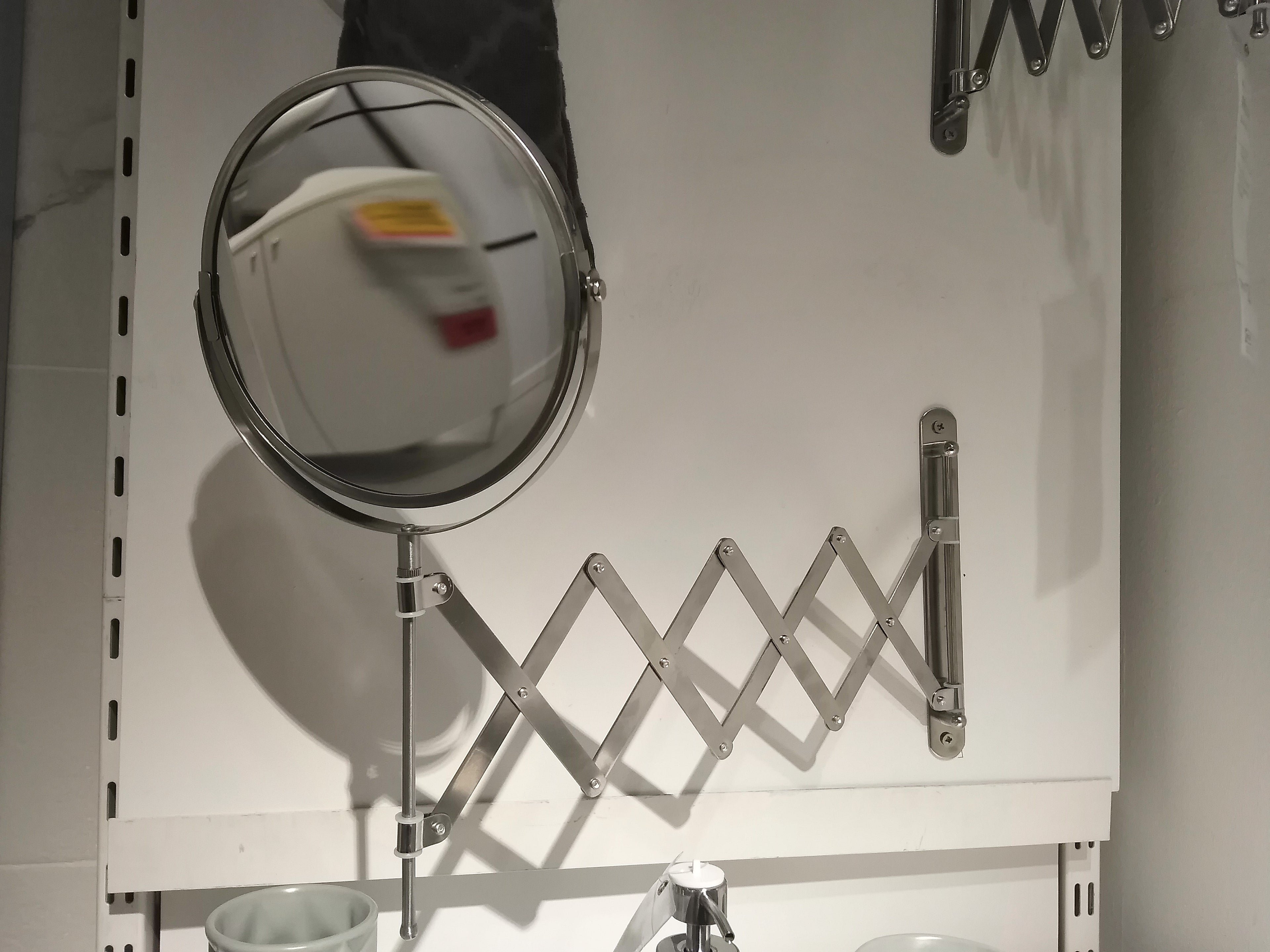 FRÄCK Mirror, stainless steel